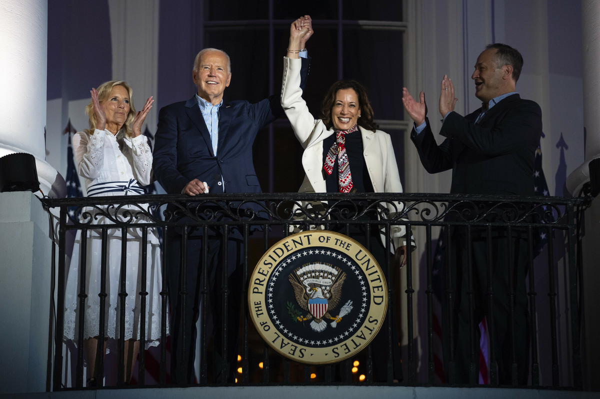 Joe Biden oficjalnie poparł Kamalę Harris