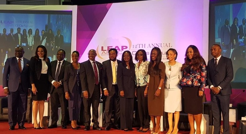 Members of the Discussion Panel and Board of LEAP Africa