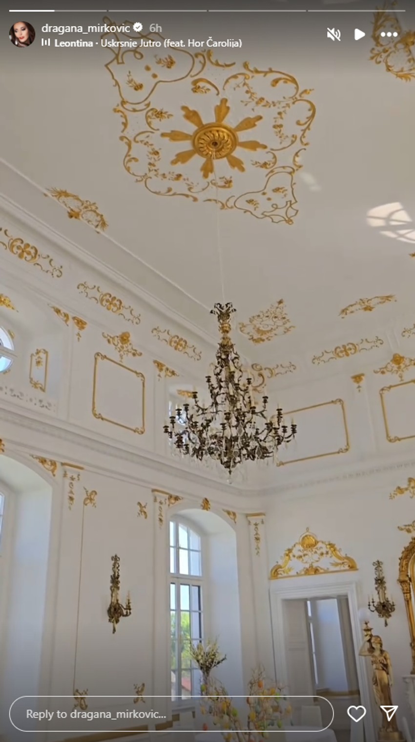 Dragana Mirković, objava na Instagramu