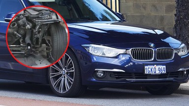 Zostawił luksusowe bmw na noc na parkingu. Rano nie poznał swojego samochodu