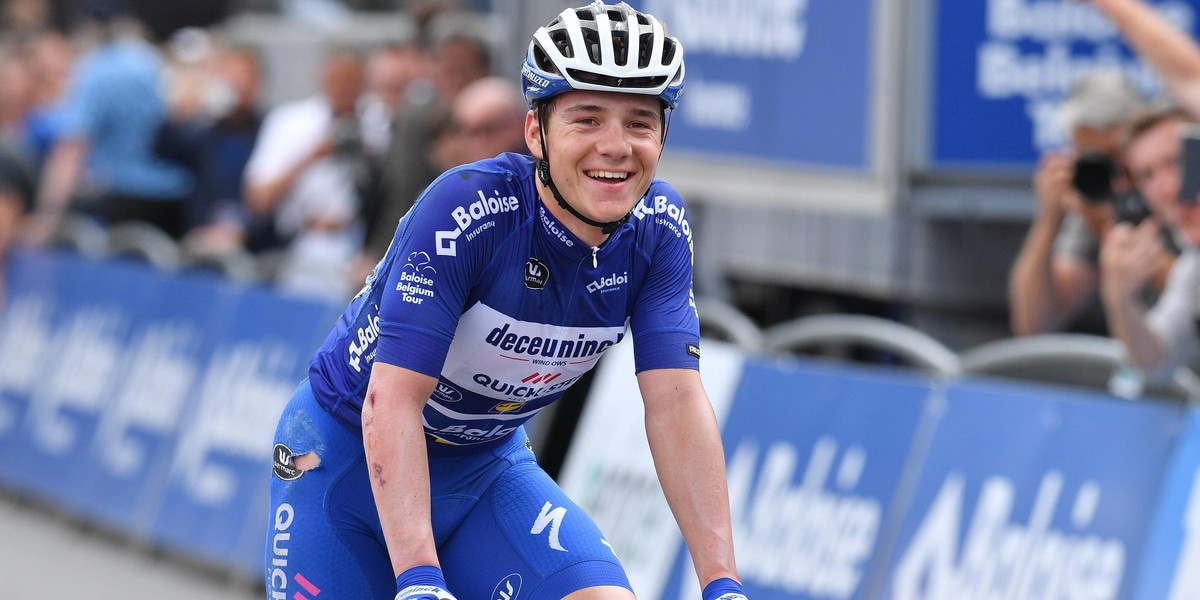 Remco Evenepoel wygrał 4. etap Tour de Pologne