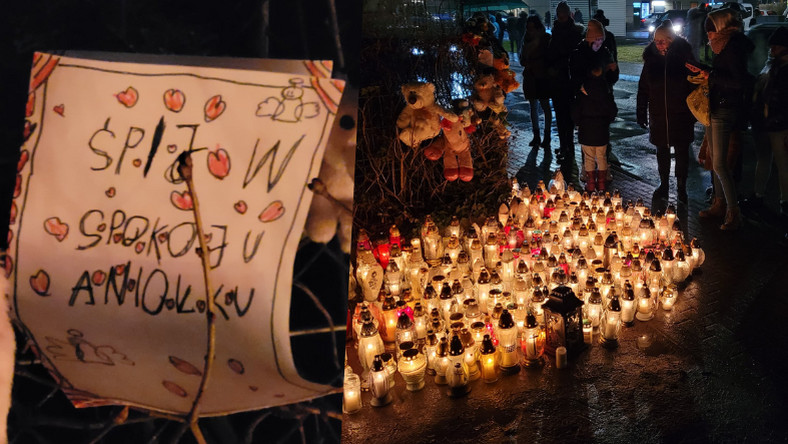 Śmierć malutkiej Mai wstrząsnęła Starogardem Gdańskim. "Śpij w spokoju aniołku"