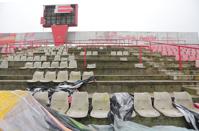 Rusza rozbiórka stadionu Widzewa