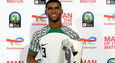 Flying Eagles: Agbalaka reacts after winning 2nd consecutive Man-Of-The-Match award