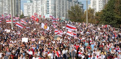 Kolejny nerwowy dzień na Białorusi. Zatrzymano kilkaset osób