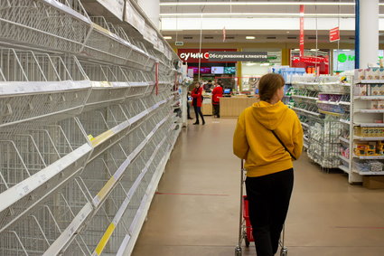 Szef MSZ Ukrainy uderza w Auchan. "Utrata pracy ważniejsza niż utrata życia"