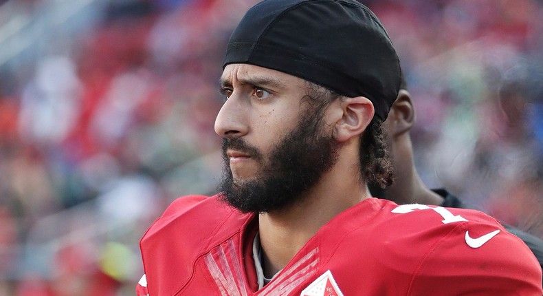 Former 49ers quarterback Colin Kaepernick is still a free agent.