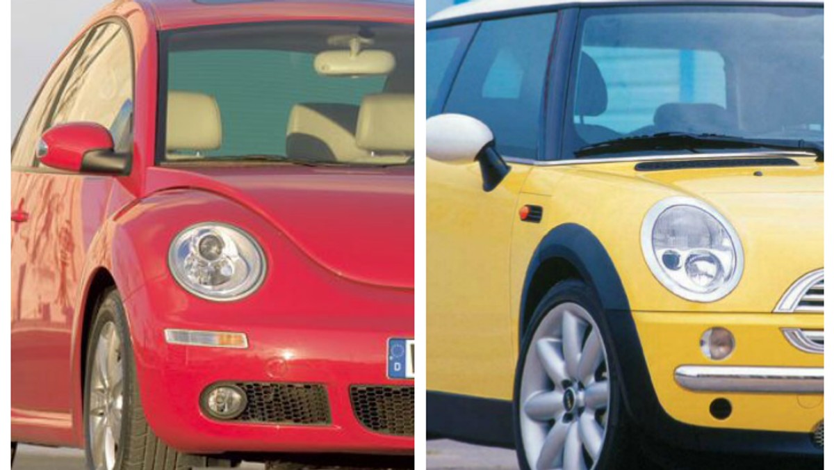 Jednym z modeli, które rozpoczęły modę retro, był Volkswagen New Beetle. Nowy Garbus odwołuje się ogólnymi założeniami do klasycznego protoplasty, jednak współczesna interpretacja nadała mu bardziej lifestylowy charakter. Równie modny przy jednoczesnym większym przywiązaniu do tradycji jest Mini. Dwa różne podejścia, dwa ciekawe auta. Porównanie będzie oryginalne.