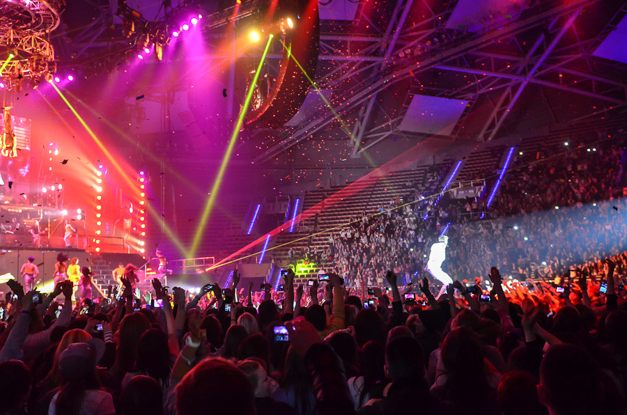 Justin Bieber koncert w Polsce [Łódź, Atlas Arena] (fot. Darek Kawka / Onet)