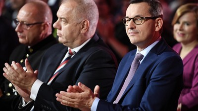 Jacek Sasin i Mateusz Morawiecki