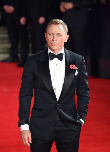 Daniel Craig na światowej premierze 'Spectre'