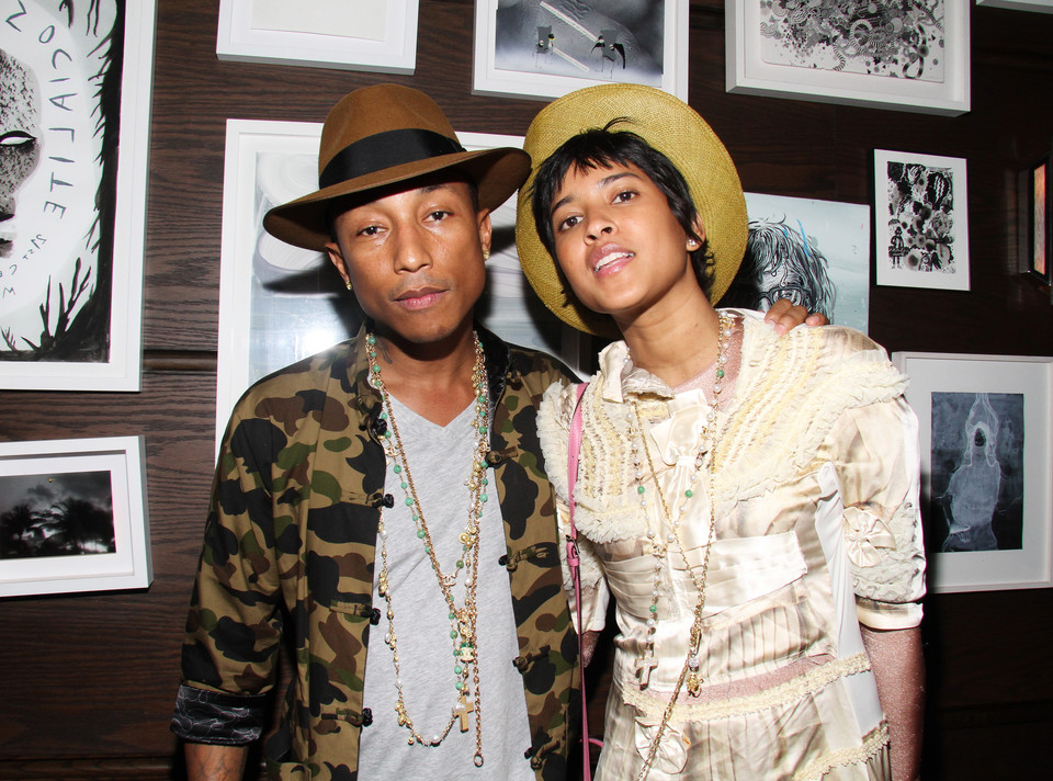 Pharell Williams i Helen Lasichanh