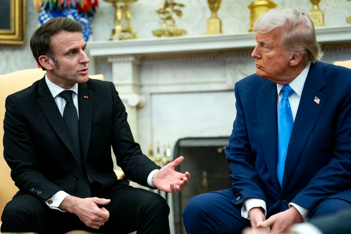 Macron po rozmowie z Trumpem: Mam nadzieję, iż go przekonałem