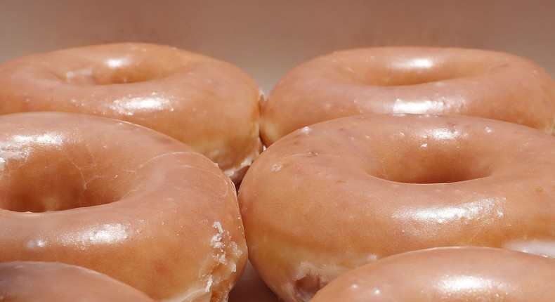 Glazed Krispy Kreme donutsJoe Raedle/Getty Images