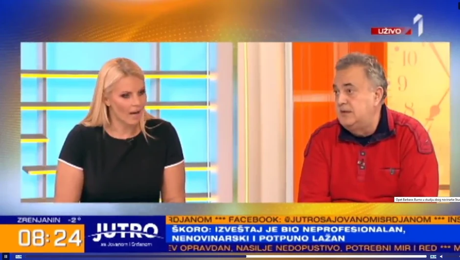 Ivana Vučićević i  Srđan Škoro