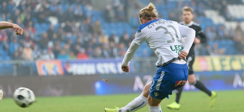 Ekstraklasa: Pierwsze od miesiąca zwycięstwo Lecha Poznań
