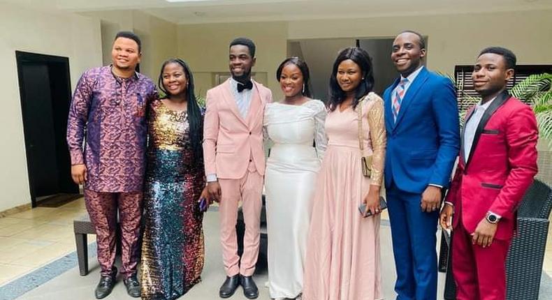 Nigerian couple go viral after inviting five guests to their wedding 