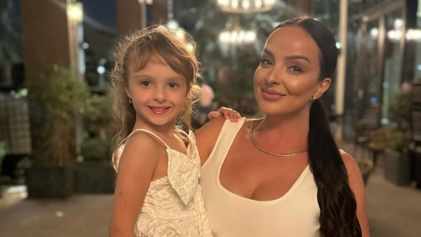 Daniela Nízlová s dcérkou Lindou