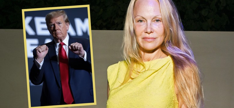 Pamela Anderson uderza w Donalda Trumpa. "Jestem pod tym względem radykalna"