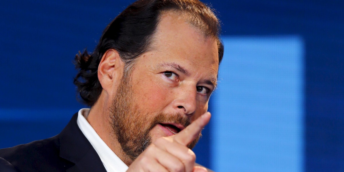 Salesforce CEO Marc Benioff.