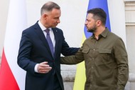 Prezydenci Andrzej Duda i Wołodymyr Zełenski