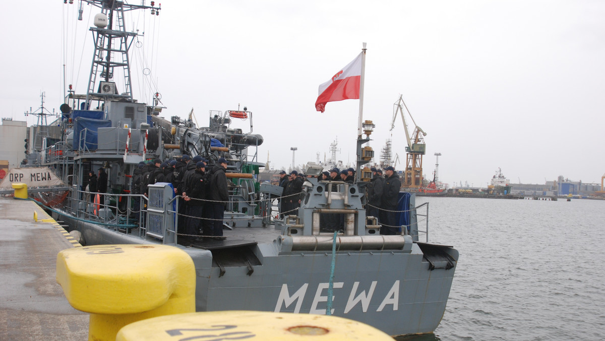 Gdynia: Pożegnanie ORP Mewa. Jednostka zakończyła służbę