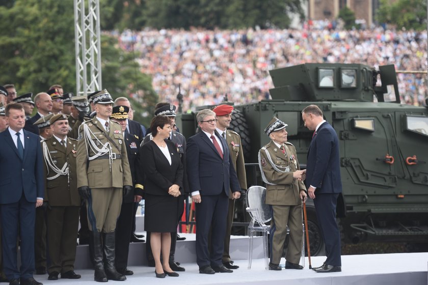 Parada z okazji Święta Wojska Polskiego