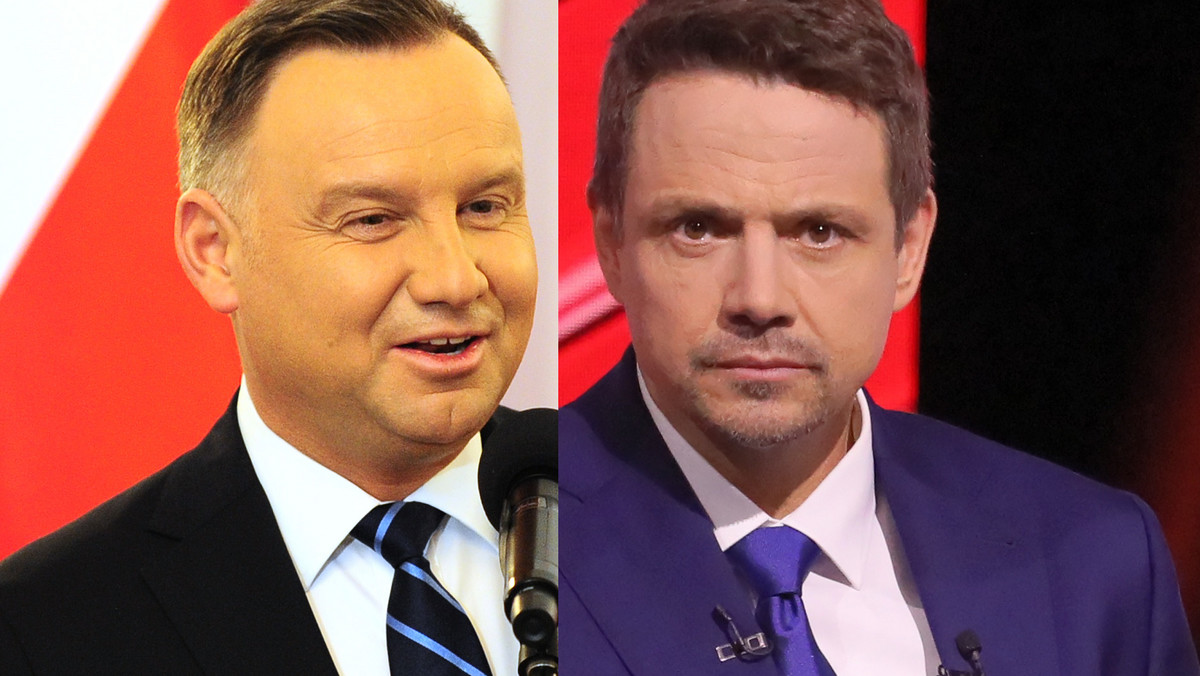 Kandydaci na prezydenta jako kobiety: Andrzej Duda, Rafał Trzaskowski