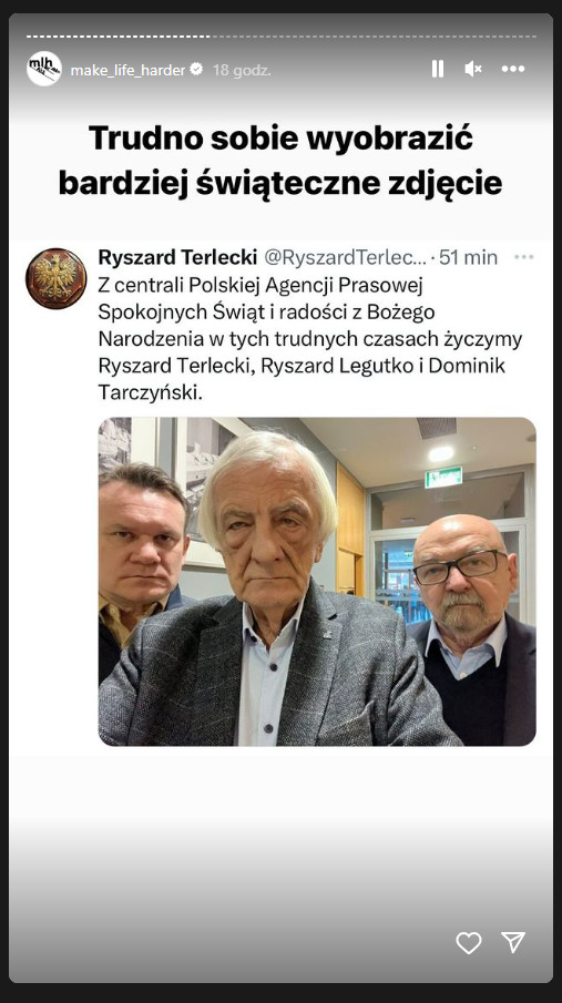 Mem dotyczący sytuacji w TVP