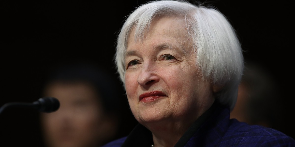 Szefowa rezerwy federalnej - Janet Yellen