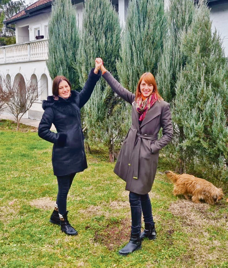 Naš čukundeda je imao velike šljivare i vinograd. Mi smo na mestu starog vinograda podigli potpuno novi, ponosna je Mina Đorđević