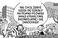 Atrakcyjna siedmiolatka przedszkole szkoła dzieci krzętowski