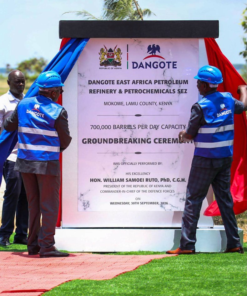 Dangote's $16 billion Kenya refinery project is creating a potential market for over 1 million tonnes of cement and concrete.