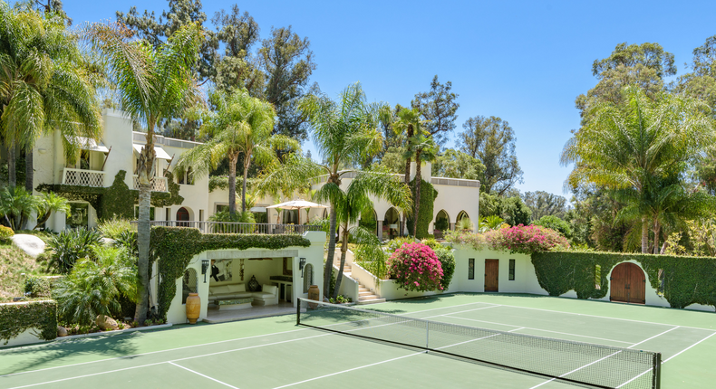 25. A Beverly Hills mansion previously owned by Hollywood names such as Cher and Eddie Murphy is now up for sale. The home has 32,000 square feet of space.