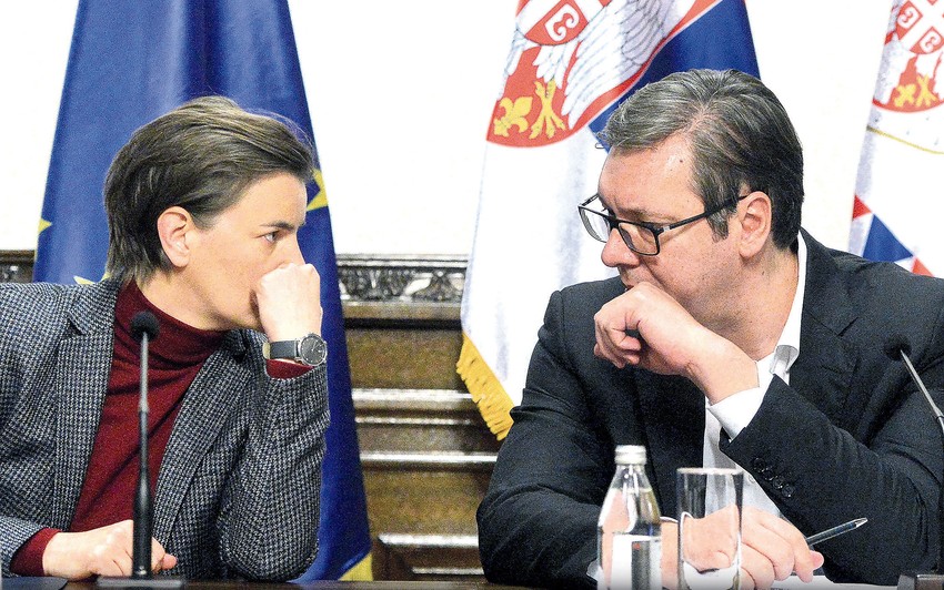 Ana Brnabić i Aleksandar Vučić
