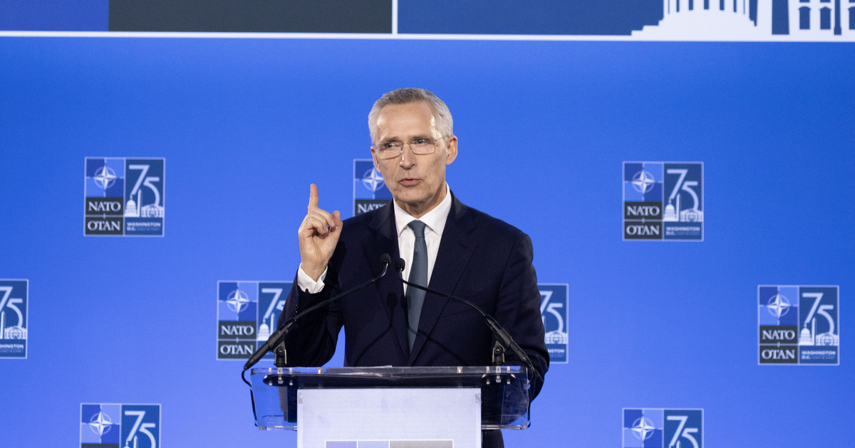 NATO Summit. Jens Stoltenberg attacks China