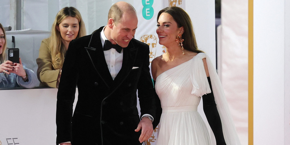 Kate i William na gali BAFTA