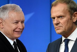 Donald Tusk Jarosław Kaczyński