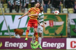 Lotto Ekstraklasa: Dwa rzuty karne, trzy gole Marco Paixao i Lechia rozgromiła Jagiellonię