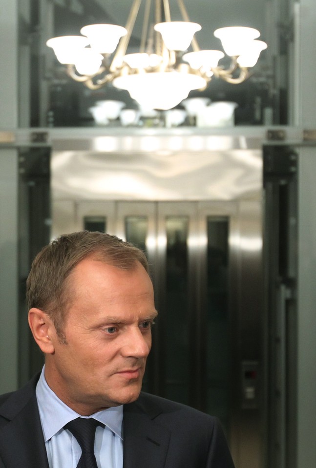 Tusk w Żyrardowie