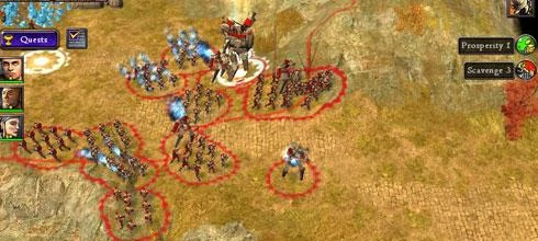 Screen z gry "Rise of Nations: Rise of Legends"