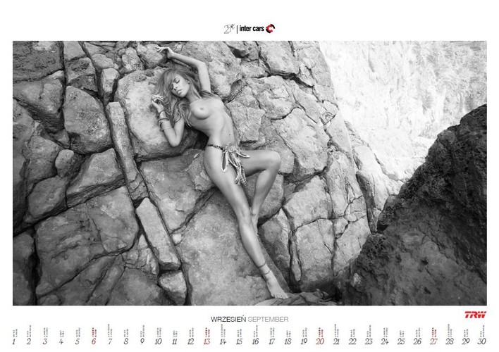 Monika Ordowska - Kalendarz Inter Cars 2015