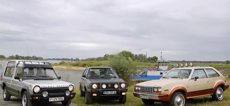 Volkswagen Golf 2 Country, AMC Eagle Kammback i Talbot-Matra Rancho – te samochody wyprzedziły swoje czasy