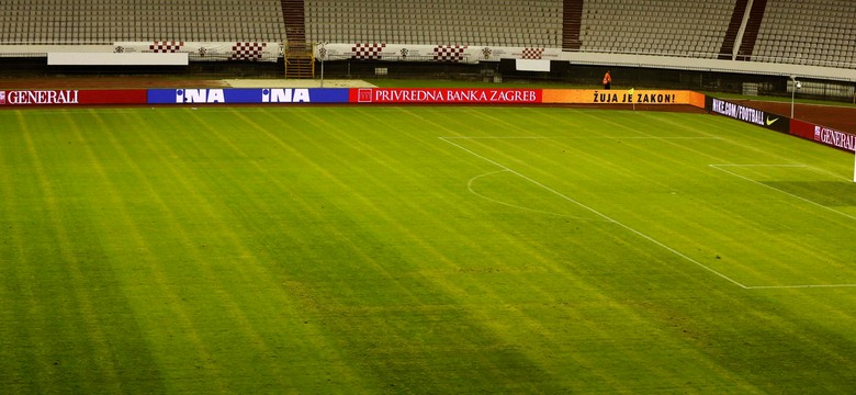 El. ME 2016: Skandal w Splicie. Ktoś na murawie stadionu swastykę