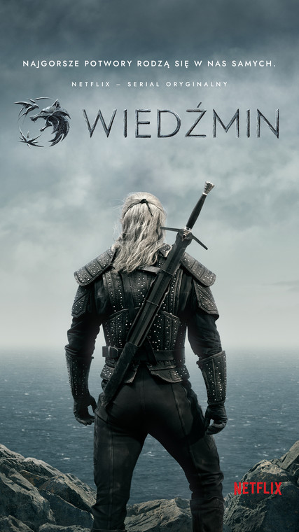 Oficjalny plakat "Wiedźmina" Netflixa