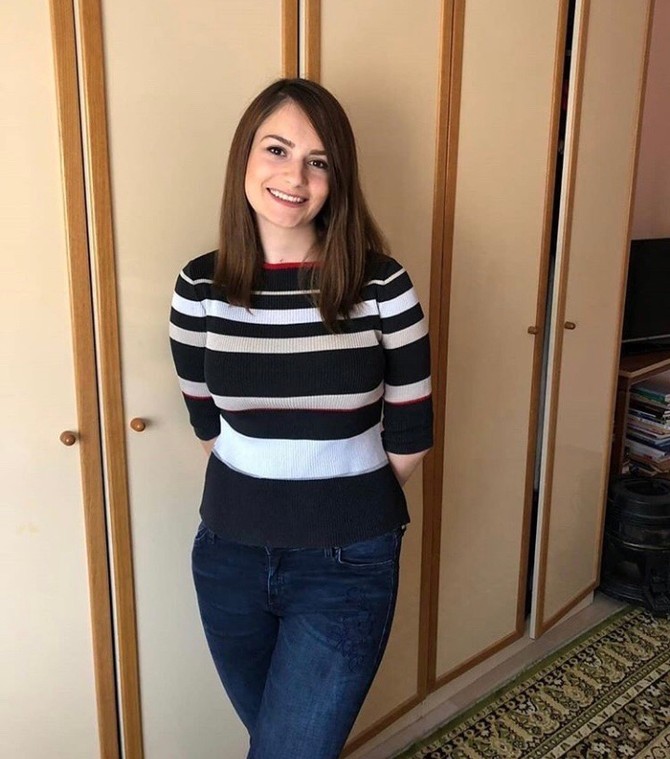 Aleksandra Dinić se bori za svoj život, foto: privatna arhiva