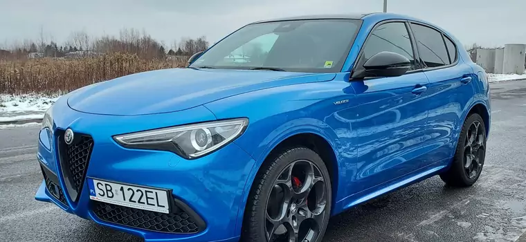 Alfa Romeo Stelvio Veloce Q4. Piękna włoszka i zazdrosne spojrzenia