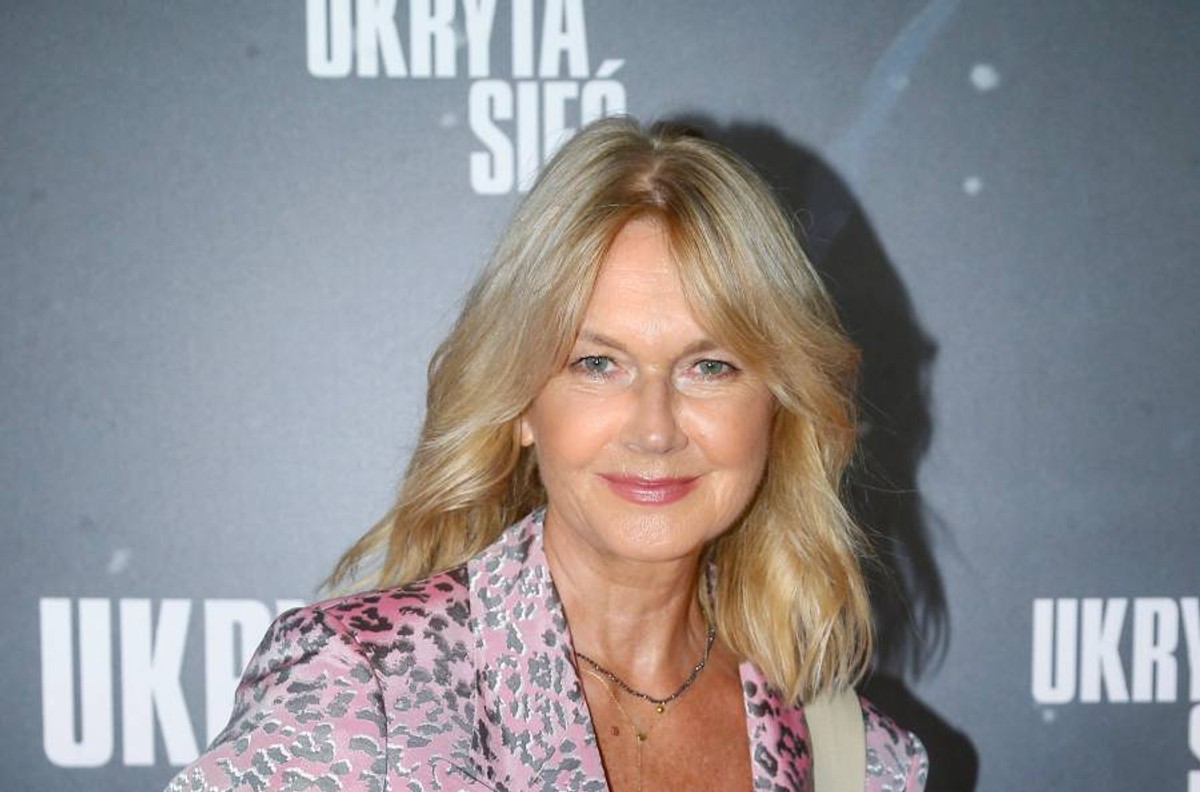 Grażyna Torbicka na premierze filmu "Ukryta sieć"