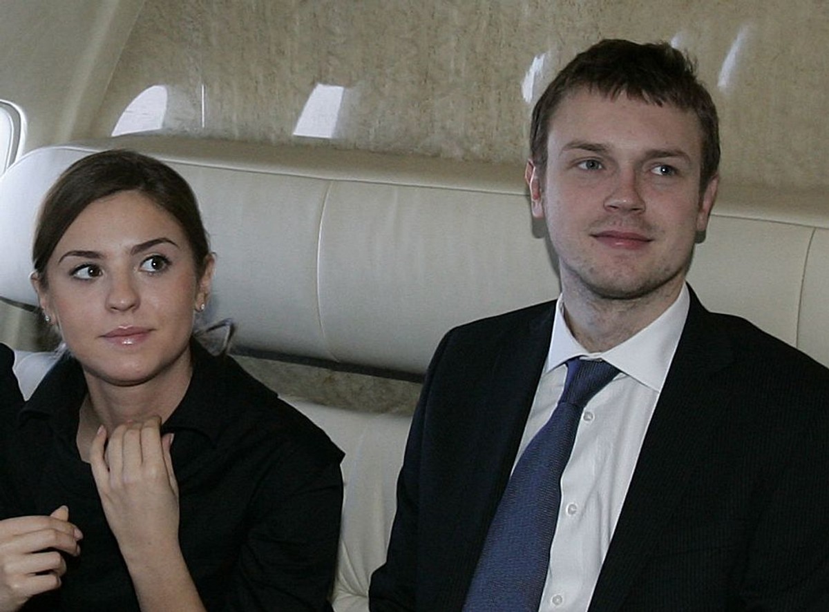 Michał Tusk z siostrą Katarzyną