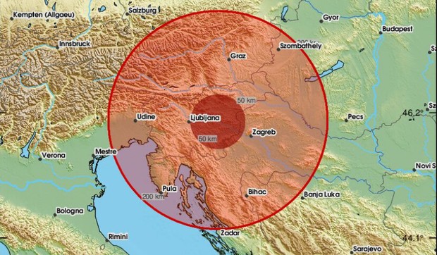 Zemljotres u Sloveniji